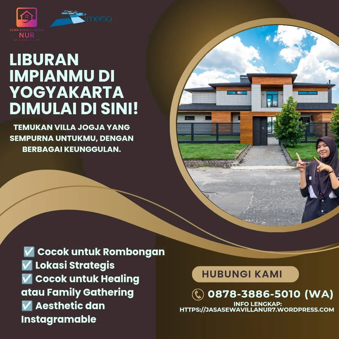 Villa Jogja Murah Dekat Malioboro