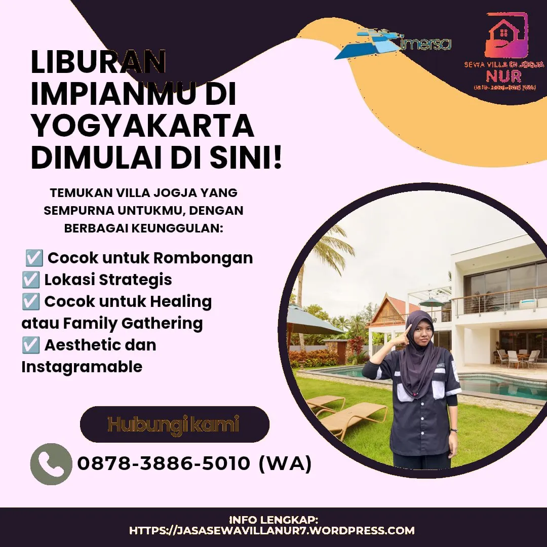 Villa di Sleman Yogyakarta