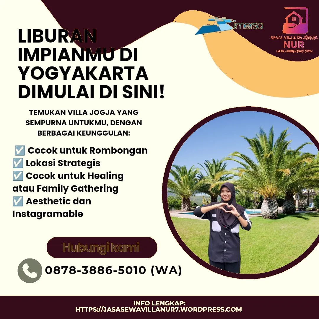 Villa Jogja Untuk 20 Orang