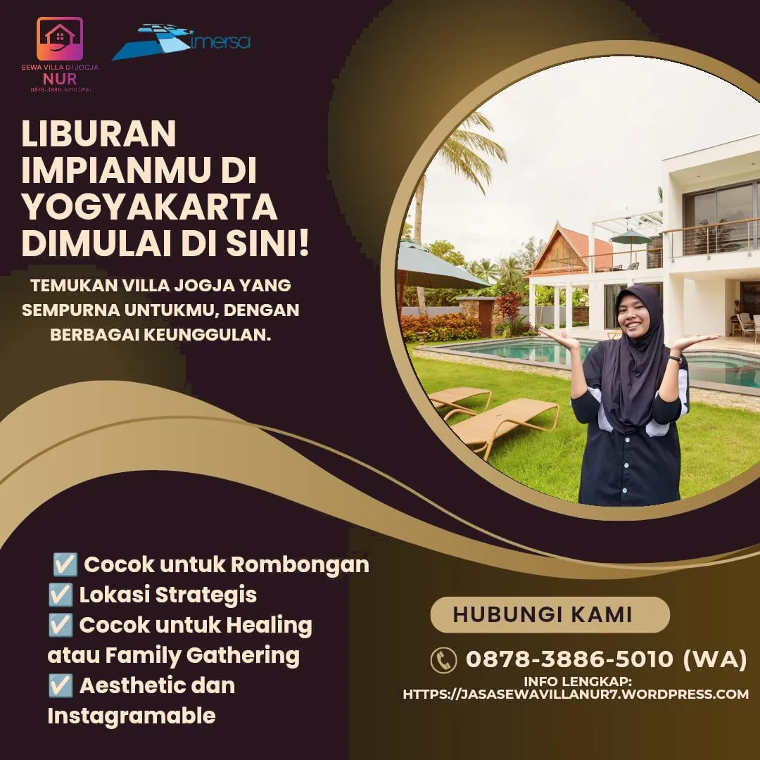 Villa di Jogja Untuk 100 Orang