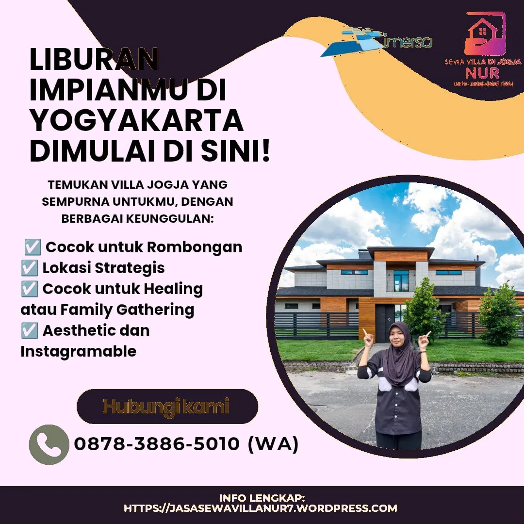 Villa Terbaik di Gunung Kidul