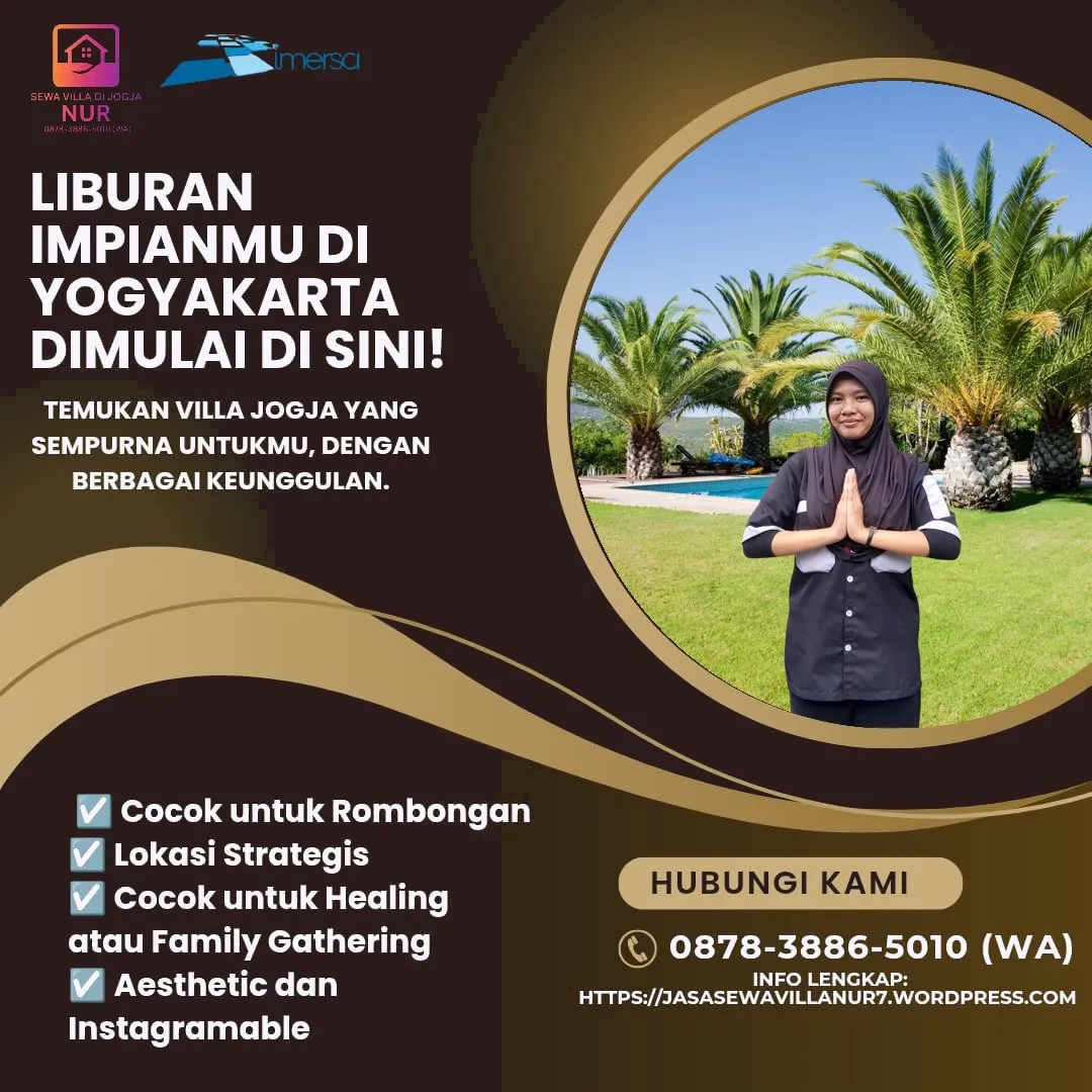 Villa Jogja Kolam Renang Murah