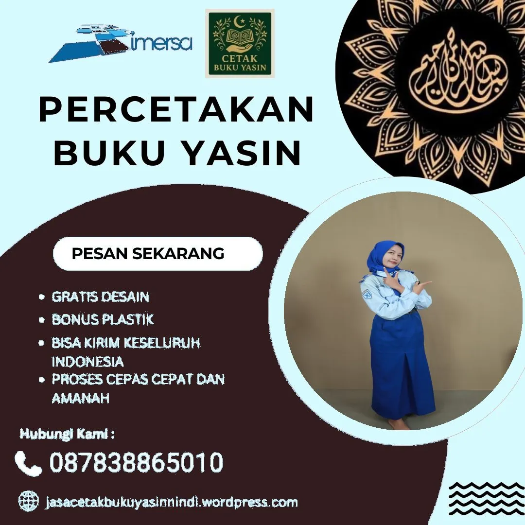 0878-3886-5010 (WA) Jual Buku Yasin Banjarmasin, Harga Cetak Buku Yasin Lengkap, Yasin Murah Batam, Percetakan Yasin Arab, Jual Isi Buku Yasin, Cetak Buku Yasin Bekasi, Buku Yasin Jogja, Yasin Murah di Bandung, Percetakan Buku Yasin di Purwokerto, Cetak Buku Yasin Art Paper