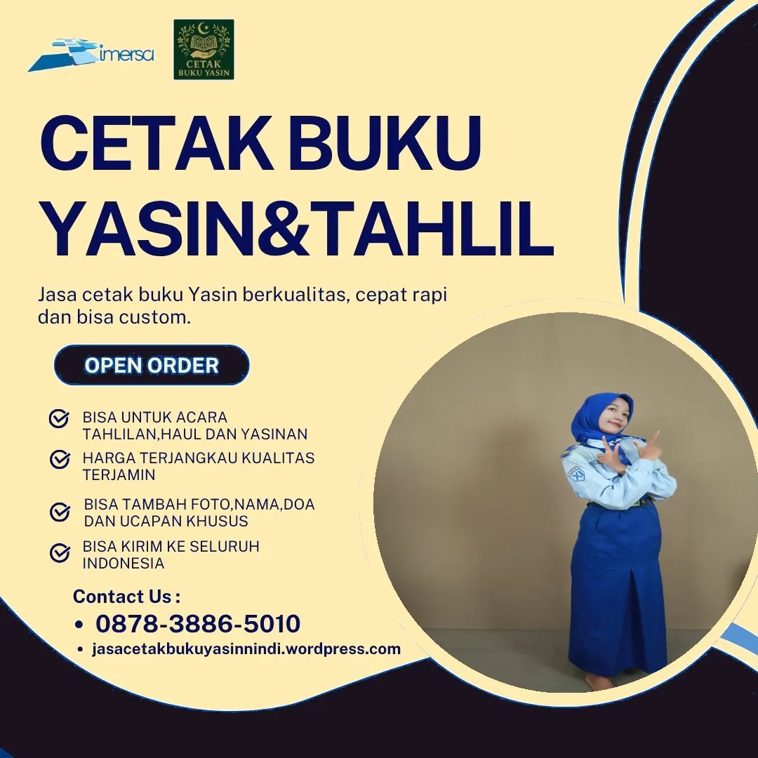 0878-3886-5010 (WA) Buku Yasin Kekinian, Percetakan Yasin Murah Surabaya, Cetak Buku Yasin Quran, Percetakan Buku Yasin di Indramayu, Pesan Yasin Ziarah Kubur, Buku Yasin Bacaan, Jual Buku Yasin Banjarmasin, Cetak Yasin di Kramat Jati, Yasin Kecil, Cetak Yasin Quran Online