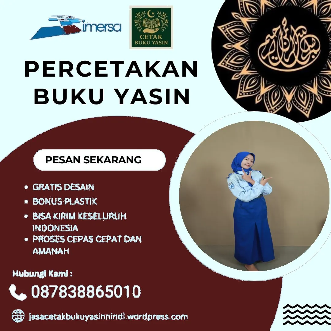 0878-3886-5010 (WA) Cetak Buku Yasin Jakarta Selatan, Buku Yasin Sidoarjo, Percetakan Yasin Murah Sidoarjo, Yasin Soft Cover Murah, Pesan Yasin Surabaya, Buku Yasin Semarang, Cetak Buku Yasin Banjarnegara, Yasin Kecil, Harga Buku Yasin Cirebon, Order Buku Yasin