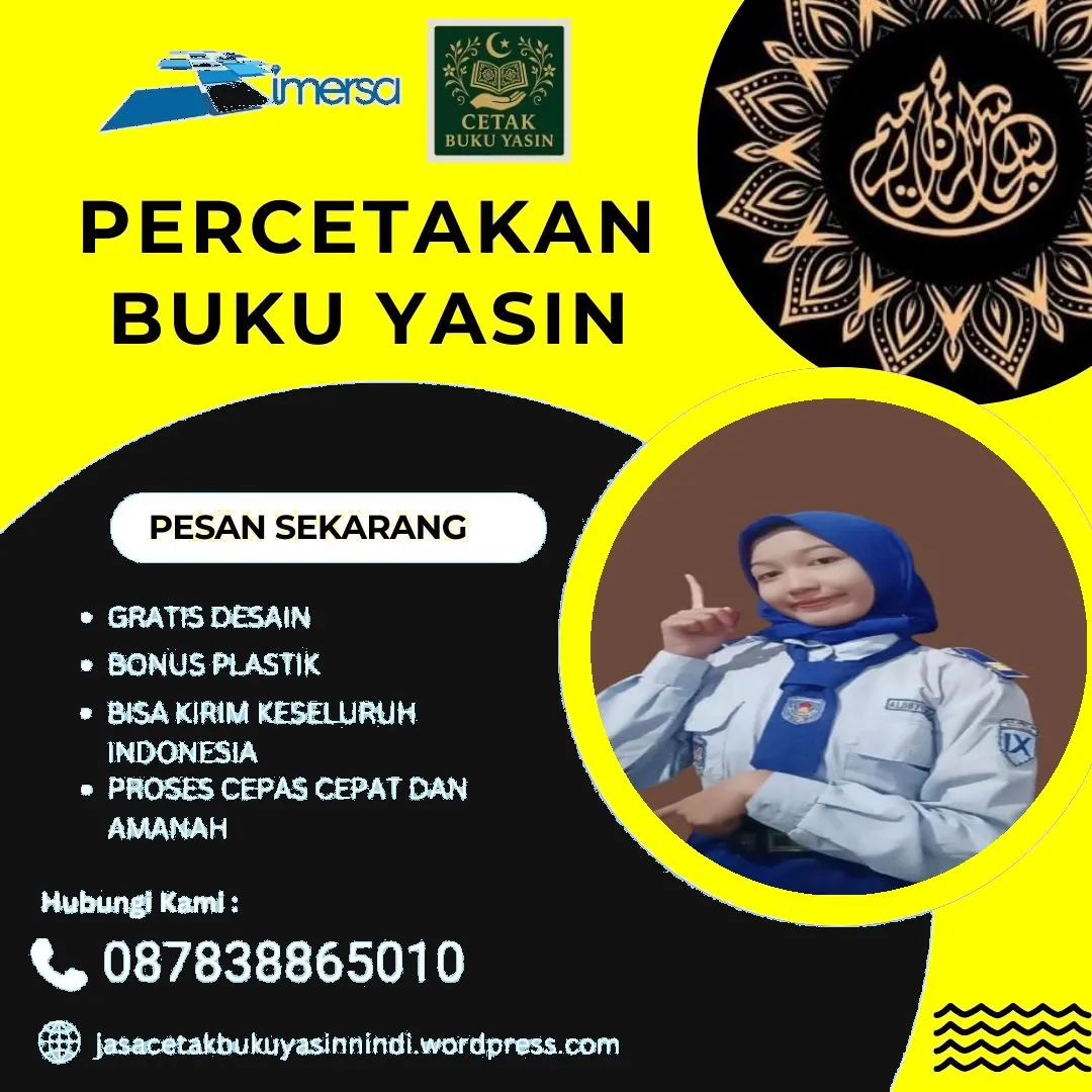 0878-3886-5010 (WA) Grosir Buku Yasin Jogja, Percetakan Buku Yasin Bandung, Cetak Yasin di Depok, Cetak Yasin Cirebon, Cetak Buku Yasin Kediri, Cetak Buku Yasin Jakarta Utara, Bikin Buku Yasin Karawang, Percetakan Buku Yasin di Sidoarjo, Cetak Yasin Batam, Bikin Buku Yasin Sendiri