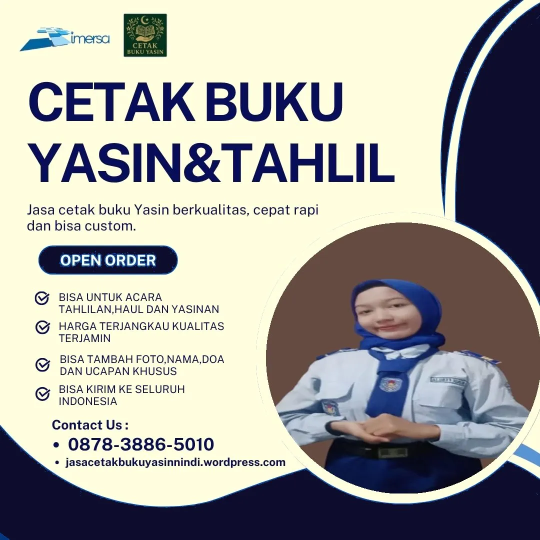 0878-3886-5010 (WA) Tempah Yasin Murah, Percetakan Buku Yasin di Rawamangun, Harga Cetak Buku Yasin Untuk 40 Hari di Depok, Percetakan Yasin Murah di Bogor, Buku Yasin Kediri, Yasin Murah Cetak, Percetakan Buku Yasin Batang, Cetak Yasin Murah Pekalongan, Yasin Murah Sidoarjo, Buku Yasin Cetak