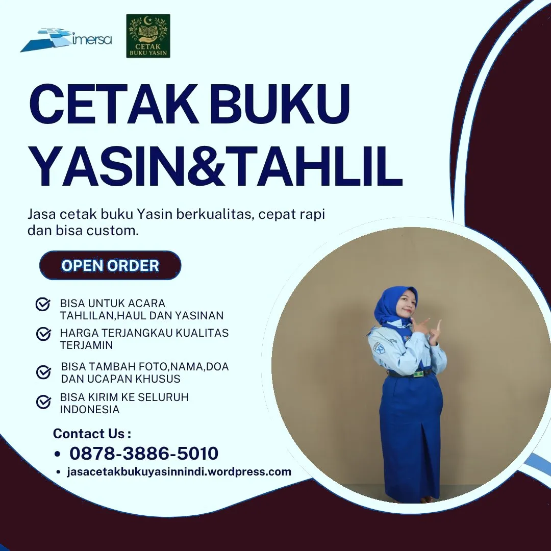 0878-3886-5010 (WA) Cetak Buku Yasin Kediri, Jual Buku Yasin Warna, Jual Isi Buku Yasin, Harga Bikin Surat Yasin, Cetak Yasin Sumedang, Bikin Buku Yasin Cirebon, Cetak Yasin Express, Buku Yasin Sidoarjo, Percetakan Yasin Murah di Palembang, Cetak Buku Yasin Murah Surabaya