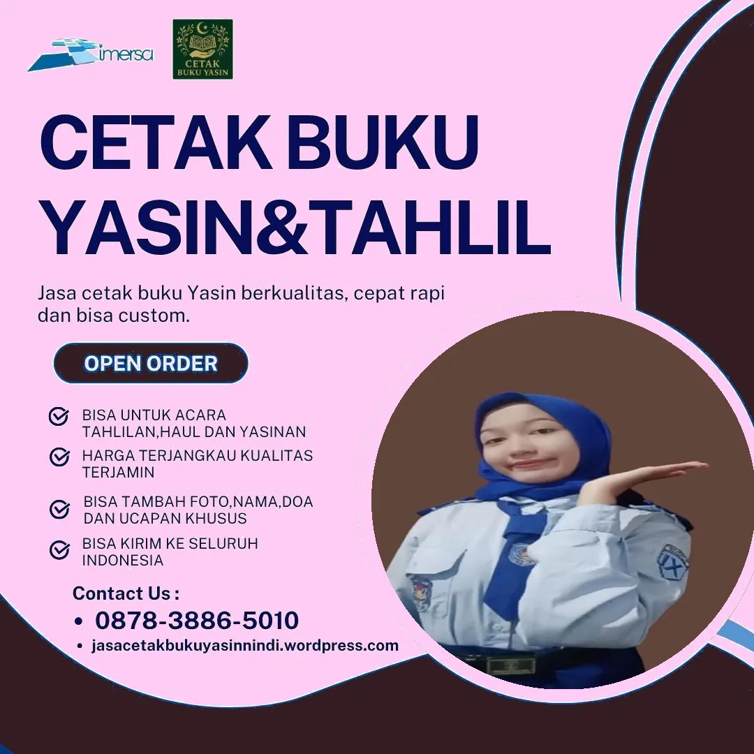 0878-3886-5010 (WA) Percetakan Buku Yasin Sleman, Harga Cetak Buku Yasin Jakarta, Cetak Yasin Depok, Percetakan Yasin Murah Gresik, Percetakan Buku Yasin Murah Temanggung, Percetakan Buku Yasin Tangerang, Bikin Yasin Warna Putih, Cetak Yasin Sumedang, Bikin Buku Yasin Palembang, Cetak Buku Yasin di Ciledug