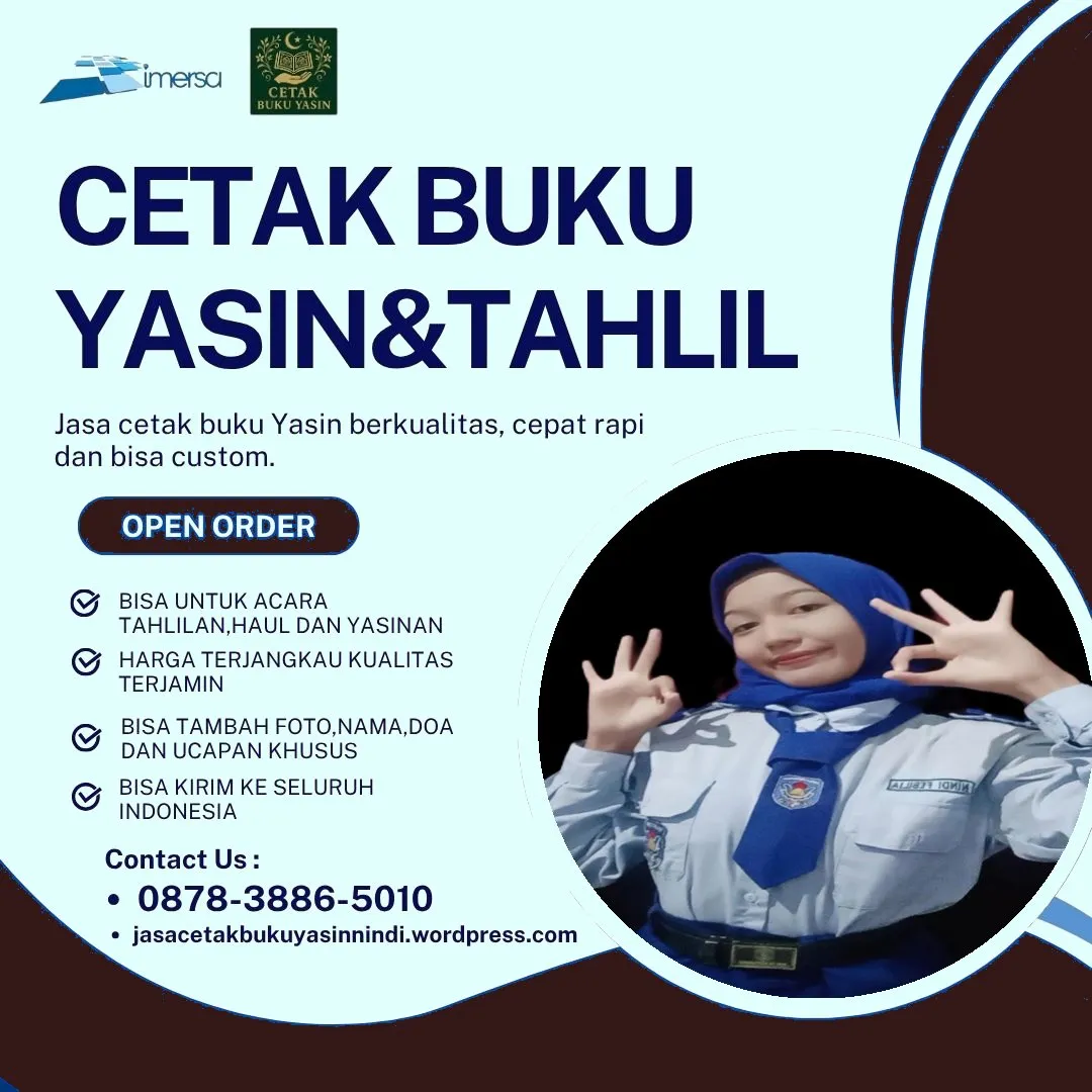 0878-3886-5010 (WA) Cetak Yasin Depok, Cetak Buku Yasin Sukabumi, Harga Cetak Buku Yasin Gresik, Cetak Yasin di Kramat Jati, Buku Yasin Orang Meninggal, Jual Buku Yasin Murah Jakarta, Bikin Surat Yasin, Percetakan Buku Yasin Batang, Cetak Buku Yasin Daerah Wonogiri, Percetakan Yasin Jakarta