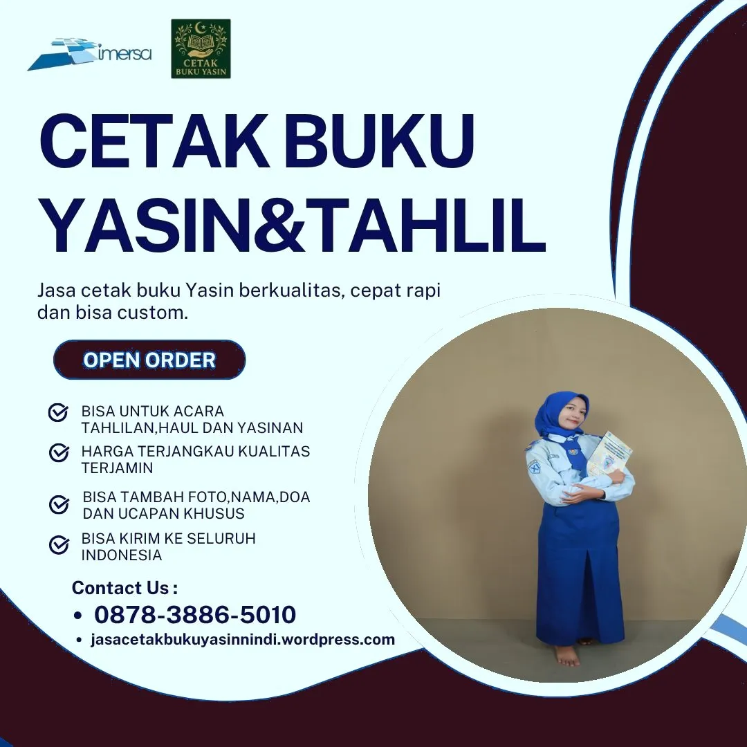 0878-3886-5010 (WA) Buku Yasin Biasa, Pesan Buku Yasin dan Tahlil, Cetak Yasin Cibinong, Percetakan Yasin Jakarta, Jual Buku Yasin Semarang, Cetak Yasin di Kramat Jati, Cetak Yasin Cover, Order Buku Yasin, Jual Buku Yasin Terdekat, Cetak Buku Yasin Sragen