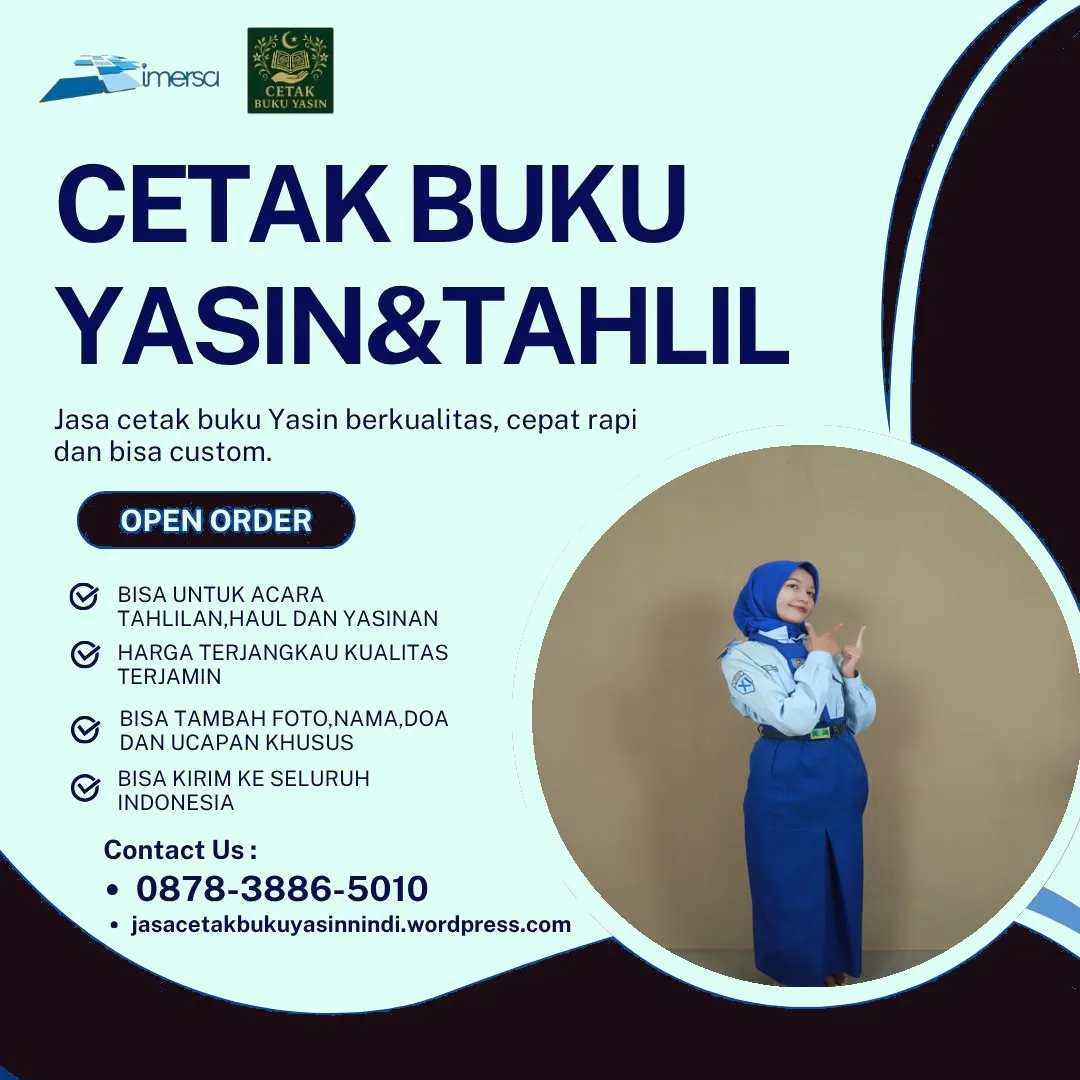 0878-3886-5010 (WA) Percetakan Buku Yasin Bandung, Harga Buku Yasin Untuk 40 Hari di Palembang, Cetak Yasin di Garut, Buku Yasin Semarang, Harga Buku Yasin Jogja, Pesan Buku Yasin dan Tahlil, Pesan Yasin Untuk Orang Meninggal, Buku Yasin Tahlil Surabaya, Buku Yasin Indonesia, Cetak Yasin Semarang