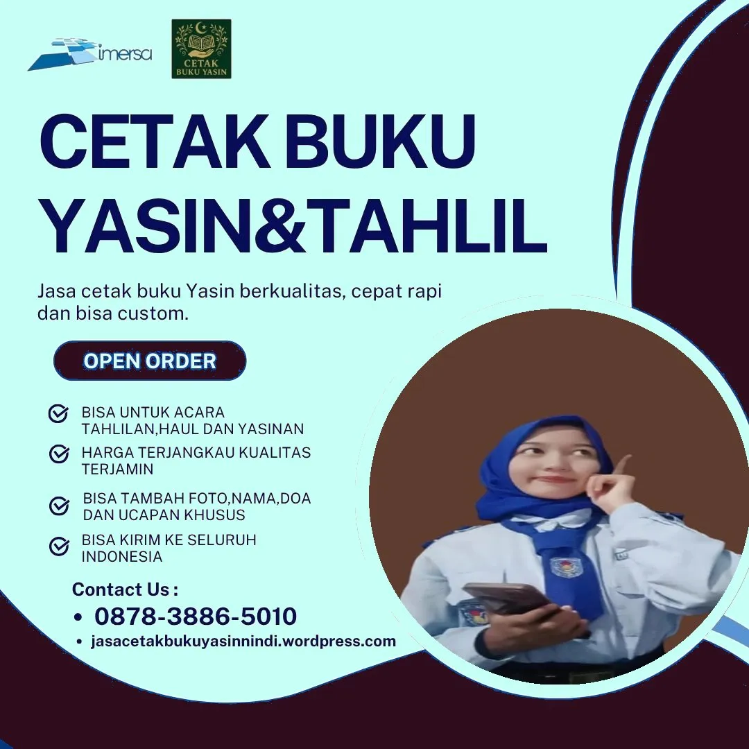 0878-3886-5010 (WA) Buku Yasin Majmu Syarif, Buku Yasin Cirebon, Cetak Buku Yasin Pekalongan, Percetakan Buku Yasin di Purwokerto, Buku Yasin Cetak, Cetak Yasin di Senen, Cetak Buku Yasin di Depok, Cetak Buku Yasin Kediri, Cetak Yasin Solo, Pesan Yasin Ziarah Kubur