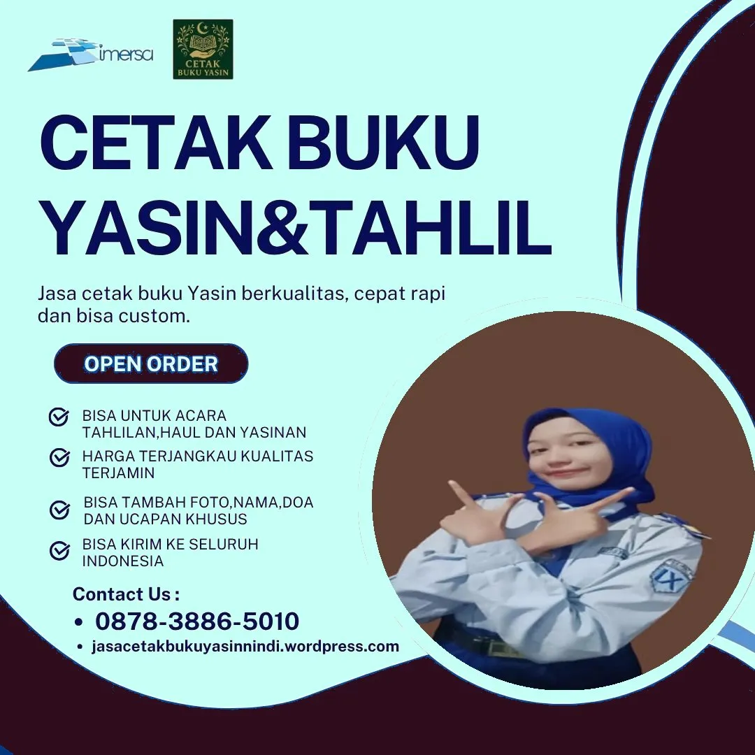 Cetak Buku Yasin Tahlil
