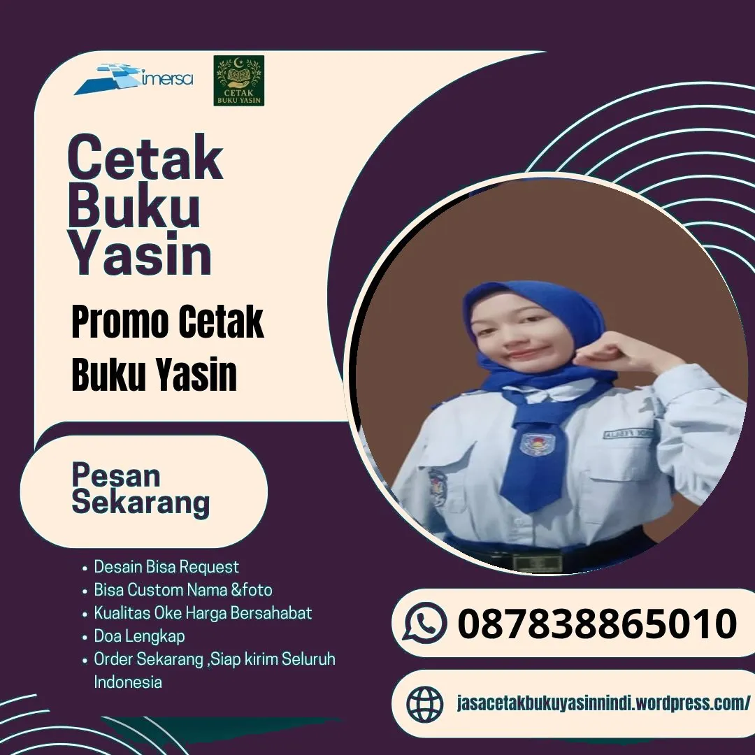 0878-3886-5010 (WA) Cetak Buku Yasin Tahlil, Jual Buku Yasin Murah Jakarta, Percetakan Buku Yasin Exclusive, Percetakan Buku Yasin di Cibinong, Buku Yasin Surabaya, Cetak Yasin di Lubuklinggau, Cetak Yasin BSD, Yasin Murah Jogja, Percetakan Buku Yasin Murah di Malang, Jual Buku Yasin Warna