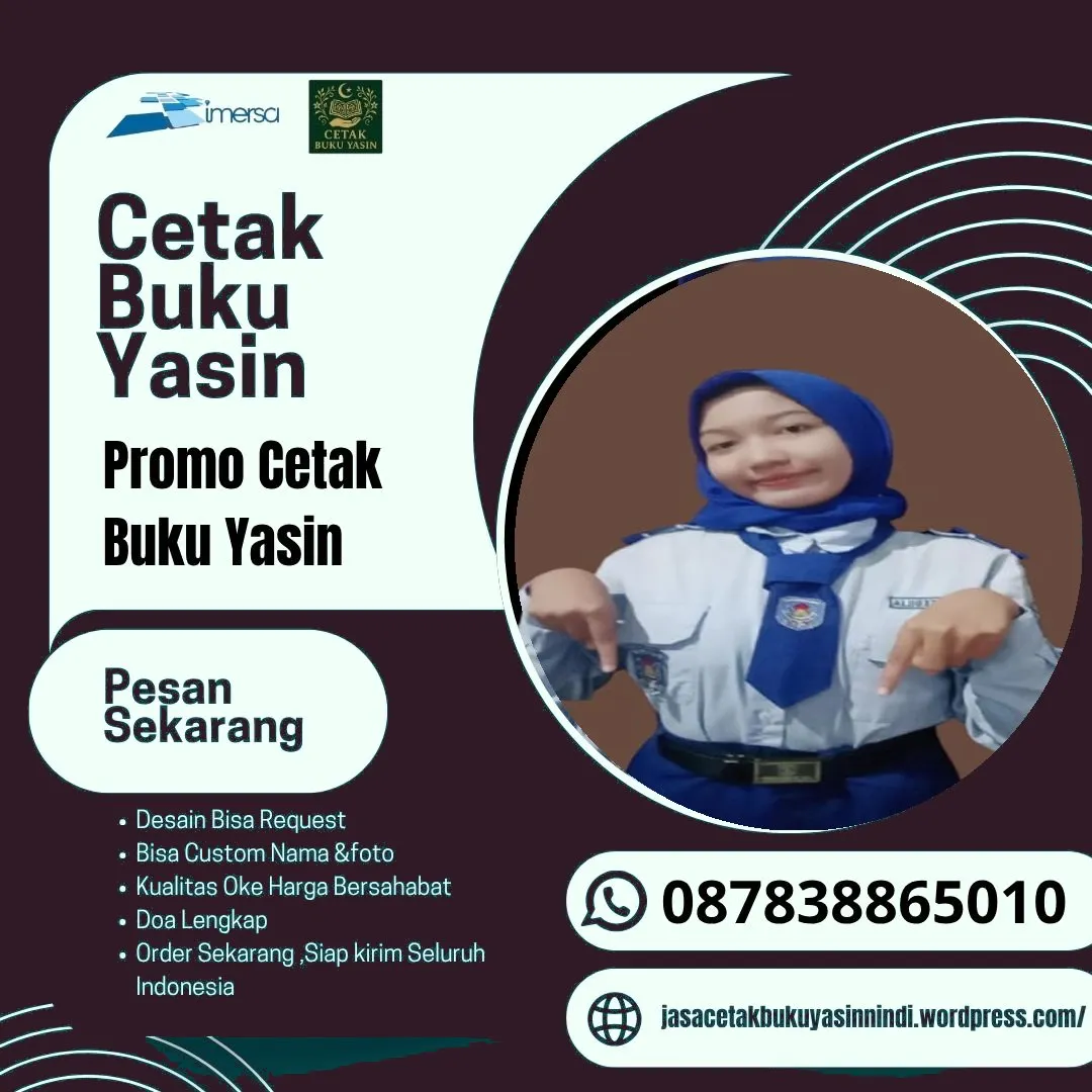0878-3886-5010 (WA) Cetak Buku Yasin Murah Surabaya, Cetak Yasin Murah Jakarta Timur, Cetak Yasin Lampung, Cetak Buku Yasin Murah Malang, Bikin Buku Yasin Sendiri, Cetak Buku Yasin di Ciledug, Cetak Surat Yasin Gresik, Cetak Yasin Express, Percetakan Buku Yasin di Sidoarjo, Percetakan Buku Yasin Mojokerto