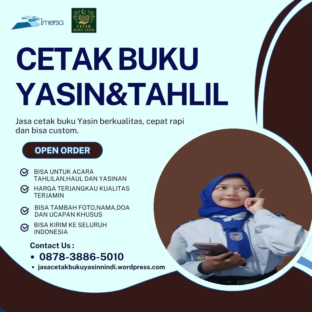 0878-3886-5010 (WA) Harga Buku Yasin 192 Halaman, Cetak Yasin di Lubuklinggau, Jual Buku Yasin Murah Surabaya, Cetak Buku Yasin Pagarsih Bandung, Harga Cetak Buku Yasin Surabaya, Harga Buku Yasin Paling Murah, Percetakan Buku Yasin Murah Ngawi, Order Buku Yasin, Buku Yasin Murah Gresik, Percetakan Yasin Murah di Bogor