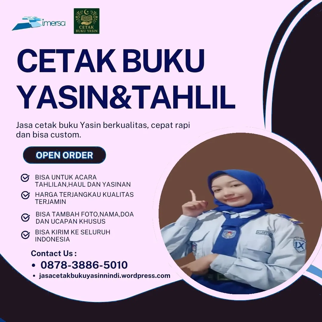 0878-3886-5010 (WA) Cetak Buku Yasin di Ciledug, Percetakan Buku Yasin Exclusive, Cetak Yasin di Kudus, Harga Buku Yasin Paling Murah, Buku Yasin Sampul Beludru, Yasin Murah Jogja, Harga Buku Yasin Jogja, Cetak Yasin di Senen, Cetak Yasin Hard Cover Kain, Cetak Buku Yasin Quran