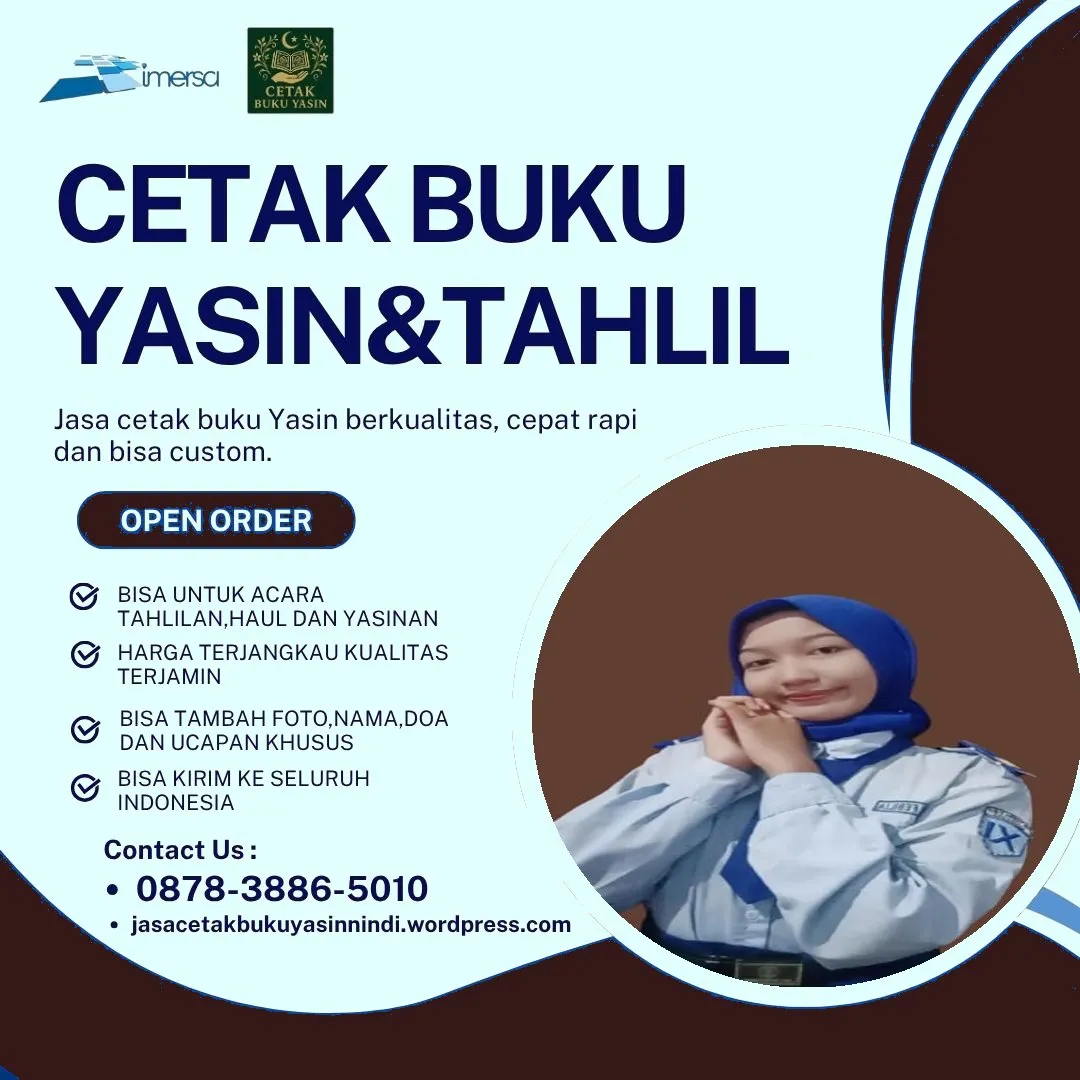 0878-3886-5010 (WA) Cetak Buku Yasin Cibubur, Cetak Buku Yasin di Surabaya, Cetak Yasin Jakarta Selatan, Percetakan Yasin Murah Terdekat, Cetak Yasin Murah Depok, Percetakan Yasin Arab, Percetakan Buku Yasin Murah Ngawi, Yasin Bludru, Bikin Buku Yasin Karawang, Buku Yasin Warna Biru