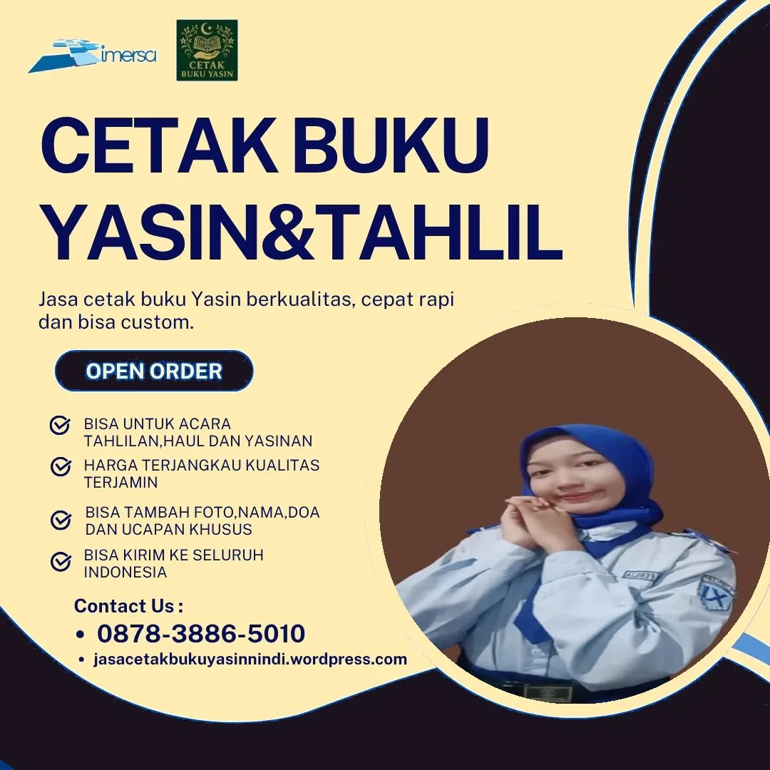 Percetakan Buku Yasin Undangan Kota Bogor Jawa Barat