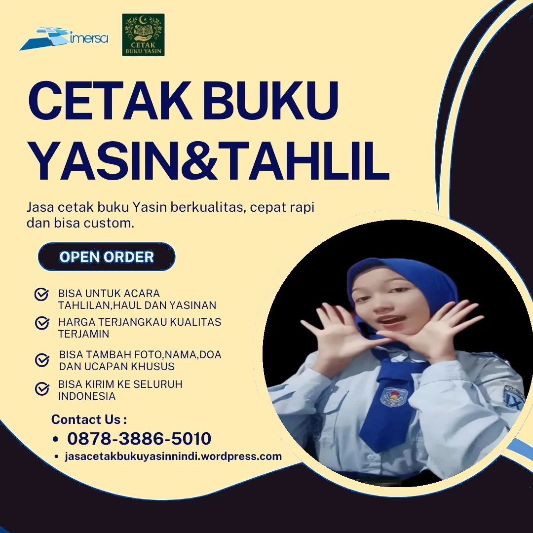 0878-3886-5010 (WA) Harga Cetak Buku Yasin Gresik, Cetak Buku Yasin di Senen, Percetakan Buku Yasin Terdekat, Buku Yasin Bagus, Jual Buku Yasin Kudus, Cetak Yasin di Banda Aceh, Cetak Buku Yasin Softcover, Jual Buku Yasin Batam, Percetakan Yasin Murah, Percetakan Yasin Jakarta
