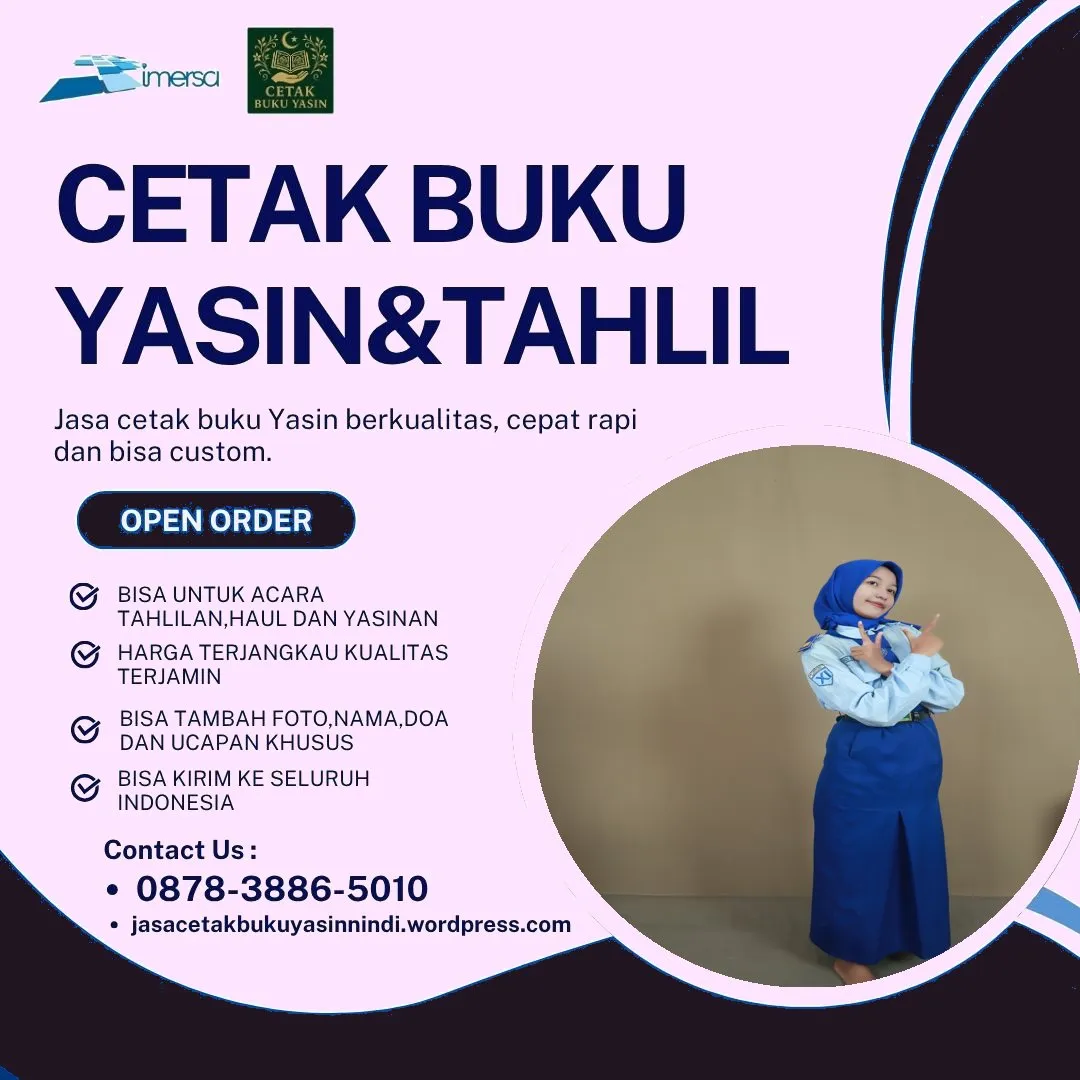 0878-3886-5010 (WA) Cetak Yasin Sendiri, Cetak Buku Yasin Tangerang, Cetak Yasin BSD, Percetakan Buku Yasin Terdekat Dari Lokasi Saya, Buku Yasin Mewah, Percetakan Yasin Murah, Cetak Buku Yasin Murah Magelang, Cetak Yasin Jakarta, Harga Cetak Buku Yasin dan Tahlil, Percetakan Buku Yasin Purwokerto