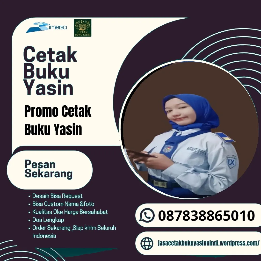 Buku Yasin Custom
