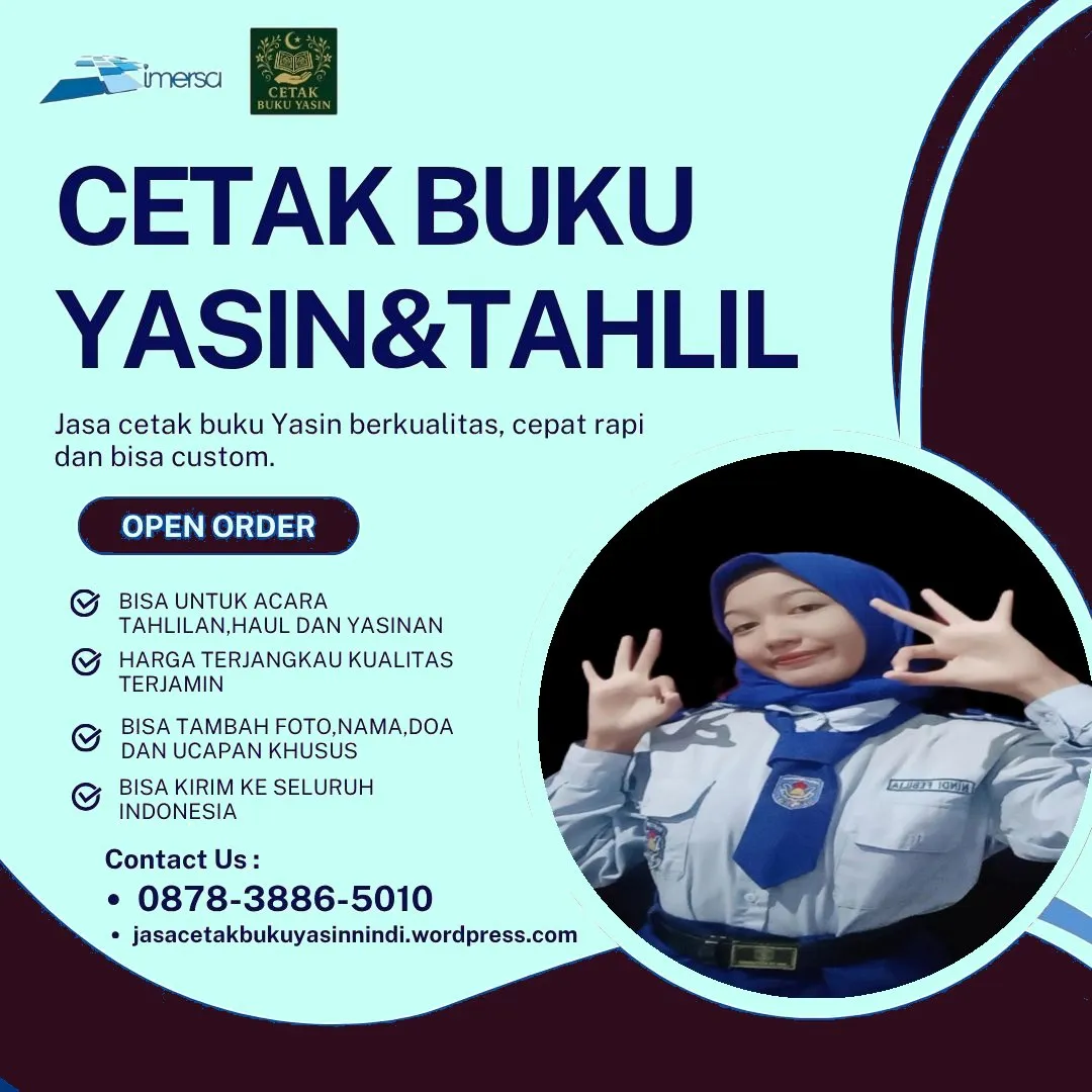Cetak Yasin Murah Jakarta Utara