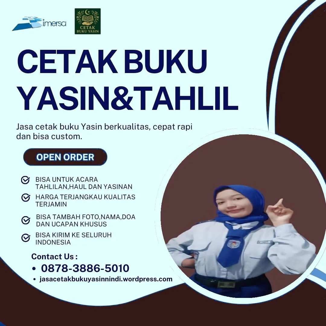 0878-3886-5010 (WA) Buku Yasin dan Tahlil, Percetakan Yasin Murah Cirebon, Buku Yasin Mewah, Cetak Buku Yasin Cikarang, Cetak Buku Yasin Cibubur, Percetakan Buku Yasin Area Purwokerto, Percetakan Yasin Murah di Bogor, Buku Yasin Jatinegara, Cetak Buku Yasin Pekanbaru, Cetak Buku Yasin Murah Tangerang