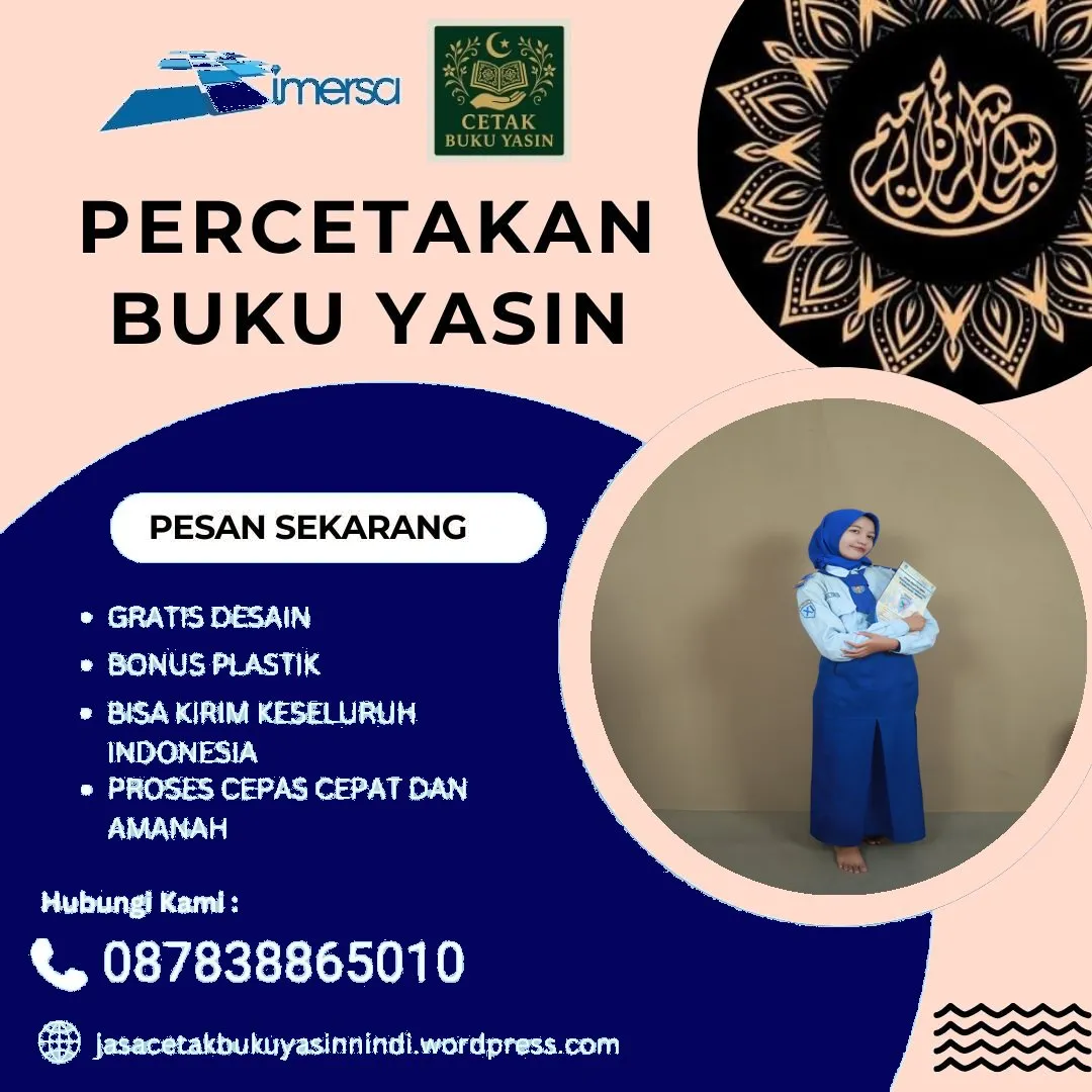 0878-3886-5010 (WA) Percetakan Yasin Murah Surabaya, Percetakan Buku Yasin di Cikarang, Percetakan Yasin Jakarta, Cetak Yasin Tasikmalaya, Cetak Buku Yasin Garut, Cetak Yasin di Kramat Jati, Cetak Buku Yasin Murah di Jakarta Timur, Cetak Yasin Murah di Medan, Cetak Yasin Quran Online, Cetak Yasin di Depok