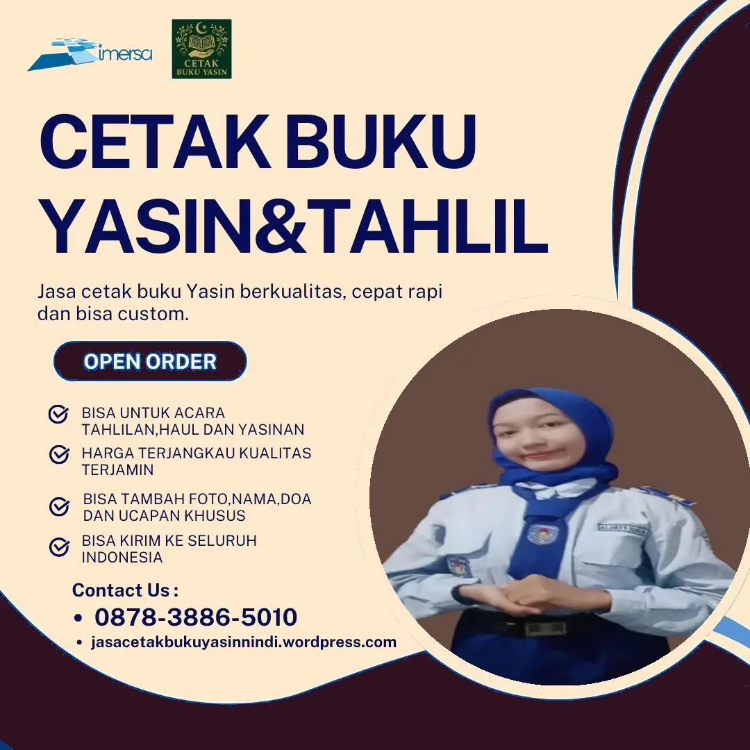 0878-3886-5010 (WA) Cetak Yasin Cirebon, Buku Yasin Jogja, Percetakan Undangan Buku Yasin, Cetak Yasin Murah Surabaya, Cetak Buku Yasin Tulungagung, Cetak Buku Yasin di Surabaya, Harga Cetak Buku Yasin Lengkap, Cetak Buku Yasin Bintaro, Percetakan Buku Yasin di Indramayu, Percetakan Buku Yasin di Blitar