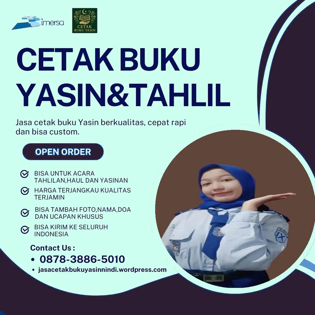 Percetakan Buku Yasin Murah di Cilegon