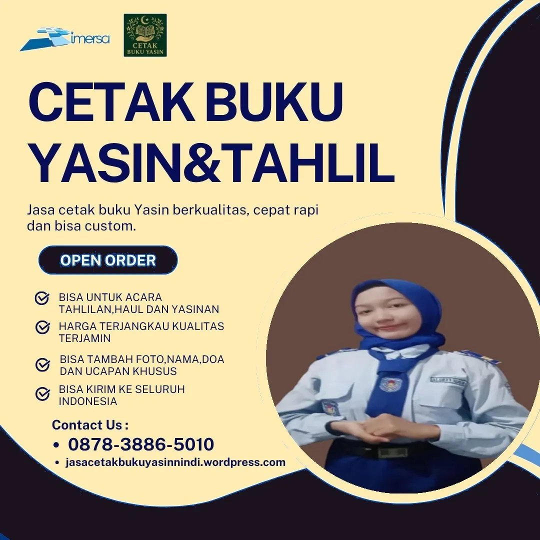 0878-3886-5010 (WA) Buku Yasin Tahlil Surabaya, Jual Buku Yasin Rawamangun, Pesan Buku Yasin Cirebon, Cetak Yasin Bandar Lampung, Cetak Buku Yasin Murah di Jakarta Timur, Cetak Yasin Sumedang, Cetak Yasin Murah Jakarta Timur, Buku Yasin Tahlilan, Buku Yasin Kecil Harga, Cetak Yasin Bogor Timur