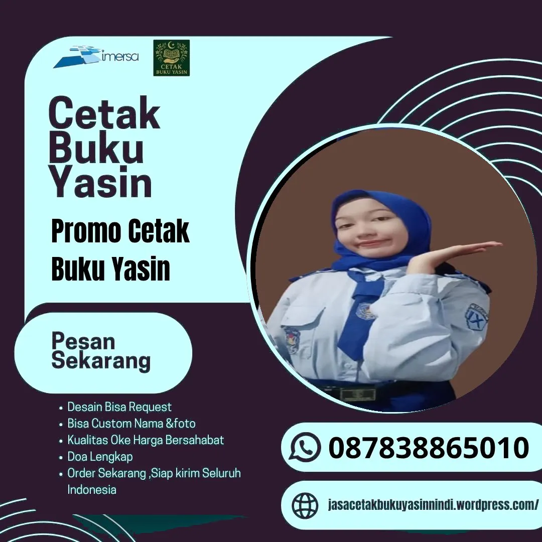 0878-3886-5010 (WA) Cetak Yasin di Kramat Jati, Percetakan Buku Yasin di Serang, Cetak Buku Yasin Softcover, Cetak Buku Yasin Murah Tangerang, Percetakan Buku Yasin Banyumas, Percetakan Yasin Online BSD Tangsel, Pesan Yasin Ziarah Kubur, Buku Yasin Untuk 40 Hari, Percetakan Buku Yasin di Kudus, Percetakan Buku Yasin di Jakarta Timur