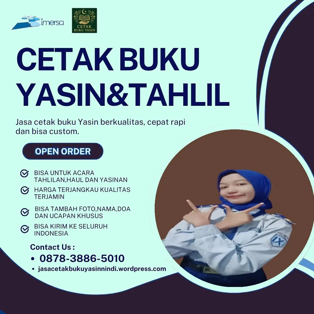 0878-3886-5010 (WA) Harga Buku Yasin Untuk 40 Hari di Cirebon, Yasin Murah Shah Alam, Percetakan Yasin Murah, Buku Yasin Untuk Tahlilan, Harga Cetak Buku Yasin Gresik, Percetakan Buku Yasin di Madiun, Cetak Yasin Murah Jakarta Utara, Percetakan Buku Yasin Jakarta Pusat, Cetak Yasin Semarang, Buku Yasin Terbaru