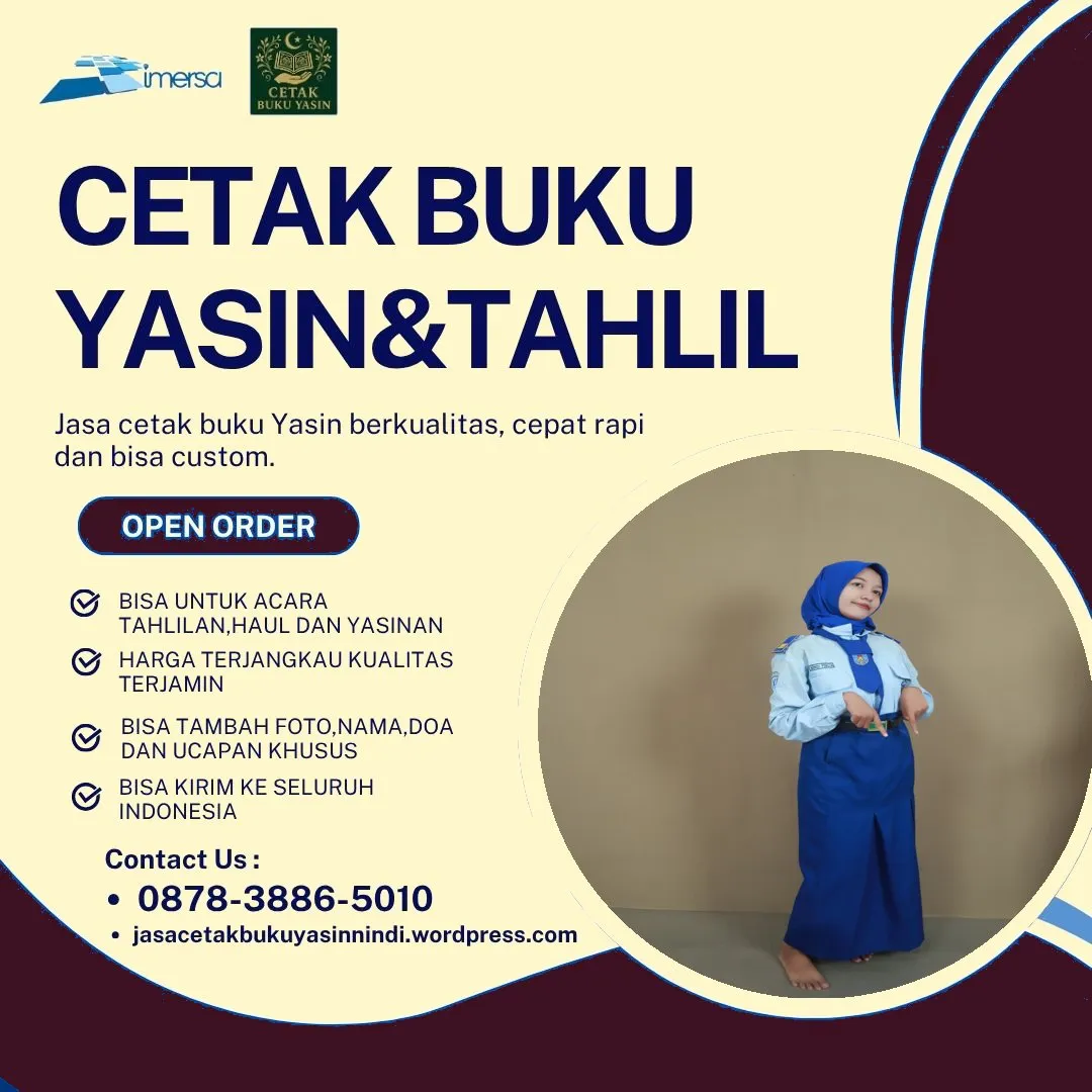 0878-3886-5010 (WA) Jual Buku Yasin Terdekat, Cetak Yasin Jakarta, Percetakan Buku Yasin di Pontianak, Cetak Yasin Murah Pemalang, Cetak Yasin di Banda Aceh, Percetakan Buku Yasin Gresik, Percetakan Buku Yasin di Bekasi, Cetak Buku Yasin Harga, Percetakan Buku Yasin di Serang, Percetakan Yasin Jakarta