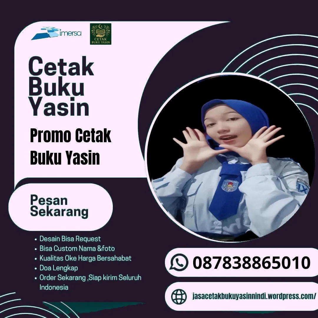 0878-3886-5010 (WA) Percetakan Buku Yasin di Cikarang, Bikin Buku Yasin Palembang, Harga Buku Yasin Jogja, Cetak Buku Yasin di Medan, Harga Cetak Buku Yasin di Medan, Cetak Yasin di Kudus, Percetakan Buku Yasin di Pontianak, Cetak Buku Yasin Kediri, Pesan Buku Yasin dan Tahlil, Yasin Murah Online