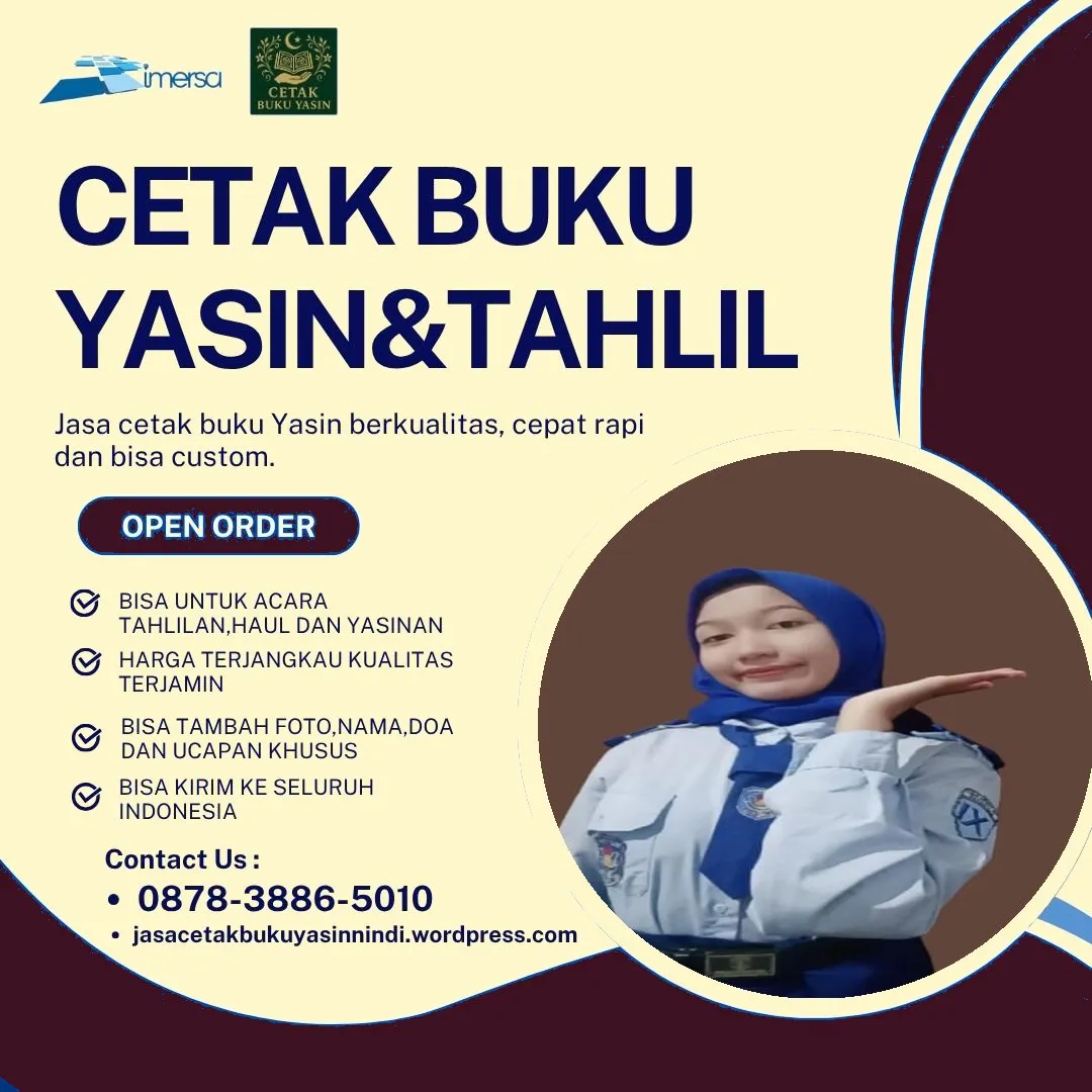 0878-3886-5010 (WA) Cetak Buku Yasin Softcover, Cetak Buku Yasin Garut, Buku Yasin Terbaru, Percetakan Buku Yasin Batang, Percetakan Buku Yasin di Cirebon, Percetakan Buku Yasin Fadhilah, Cetak Buku Yasin Salatiga, Yasin Harga Murah, Buku Yasin Semarang, Buku Yasin Modern