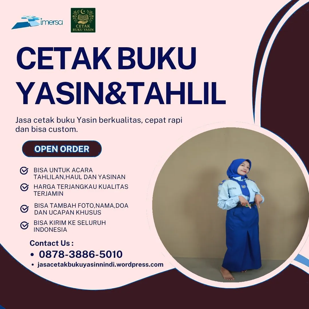 0878-3886-5010 (WA) Cetak Yasin Murah di Medan, Buku Yasin Siap Cetak, Percetakan Buku Yasin di Sidoarjo, Cetak Yasin Murah Palembang, Percetakan Buku Yasin di Cirebon, Jual Buku Yasin Batam, Cetak Yasin Depok, Percetakan Buku Yasin di Rawamangun, Cetak Yasin Solo, Percetakan Buku Yasin Sleman