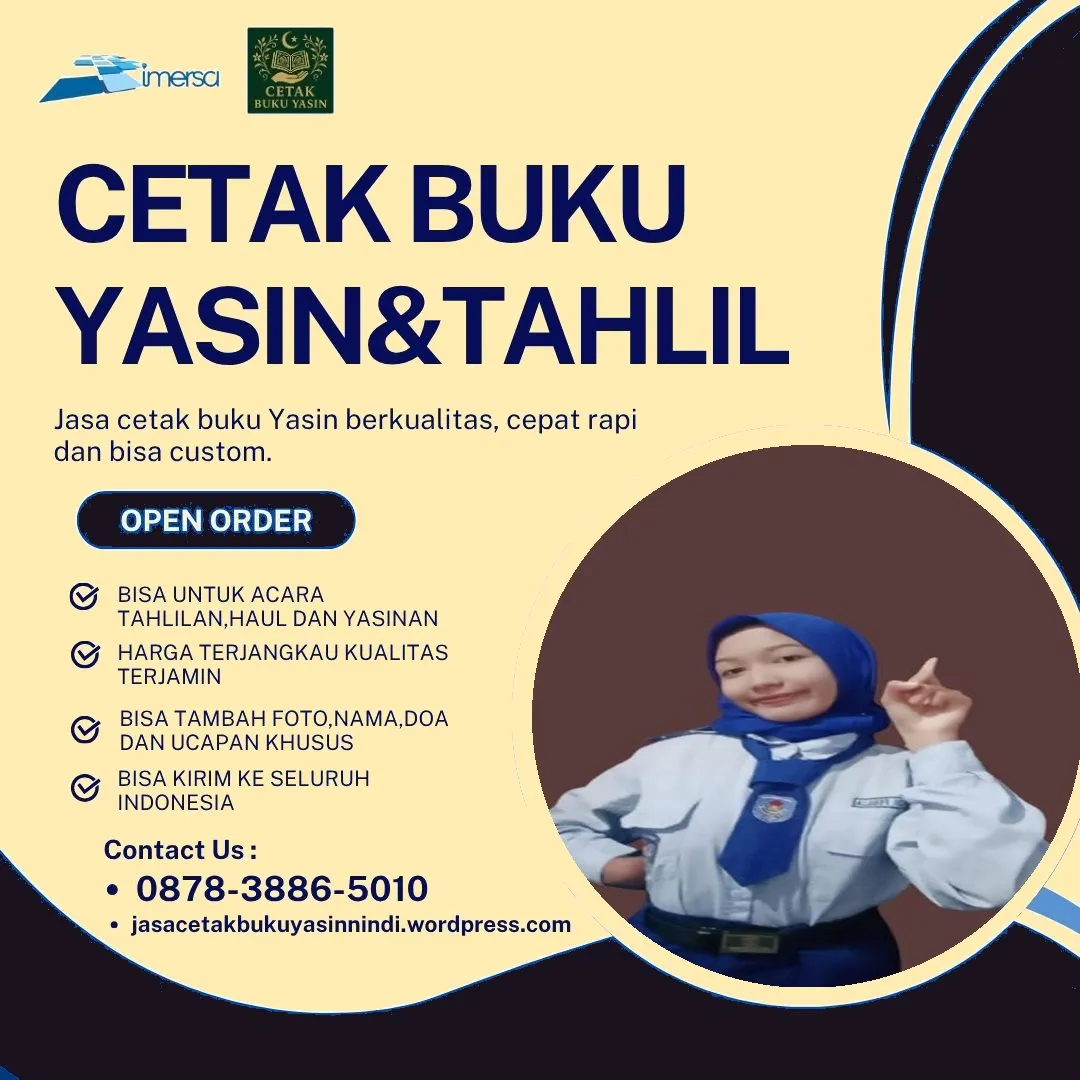 Percetakan Buku Yasin Murah di Malang