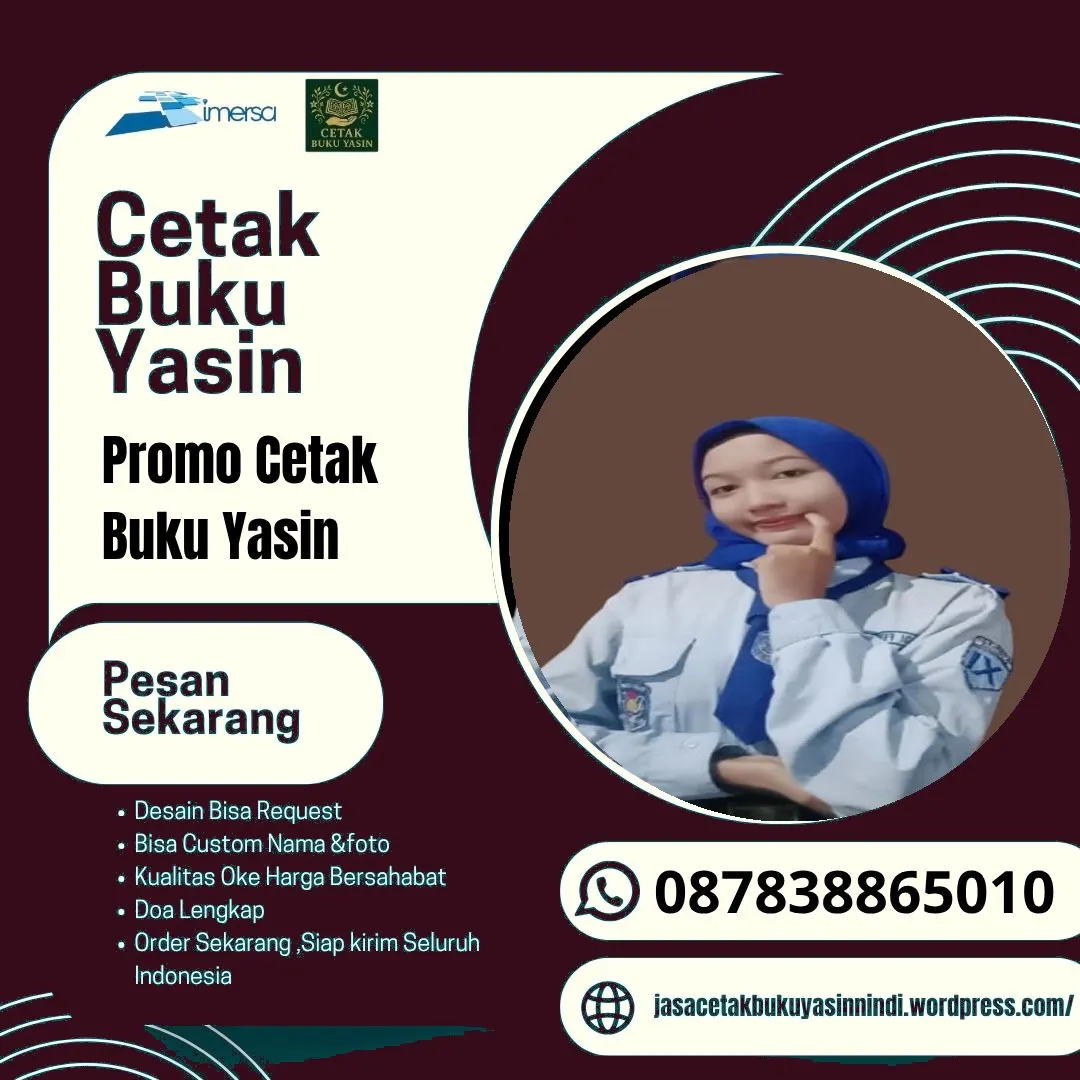 0878-3886-5010 (WA) Cetak Yasin Murah di Bogor, Percetakan Buku Yasin di Garut, Cetak Yasin Warna Warni, Harga Cetak Buku Yasin Tahlil, Cetak Yasin Bandung, Cetak Yasin Cirebon, Cetak Yasin di Medan, Yasin Soft Cover Murah, Cetak Buku Yasin di Senen, Yasin Murah Sidoarjo