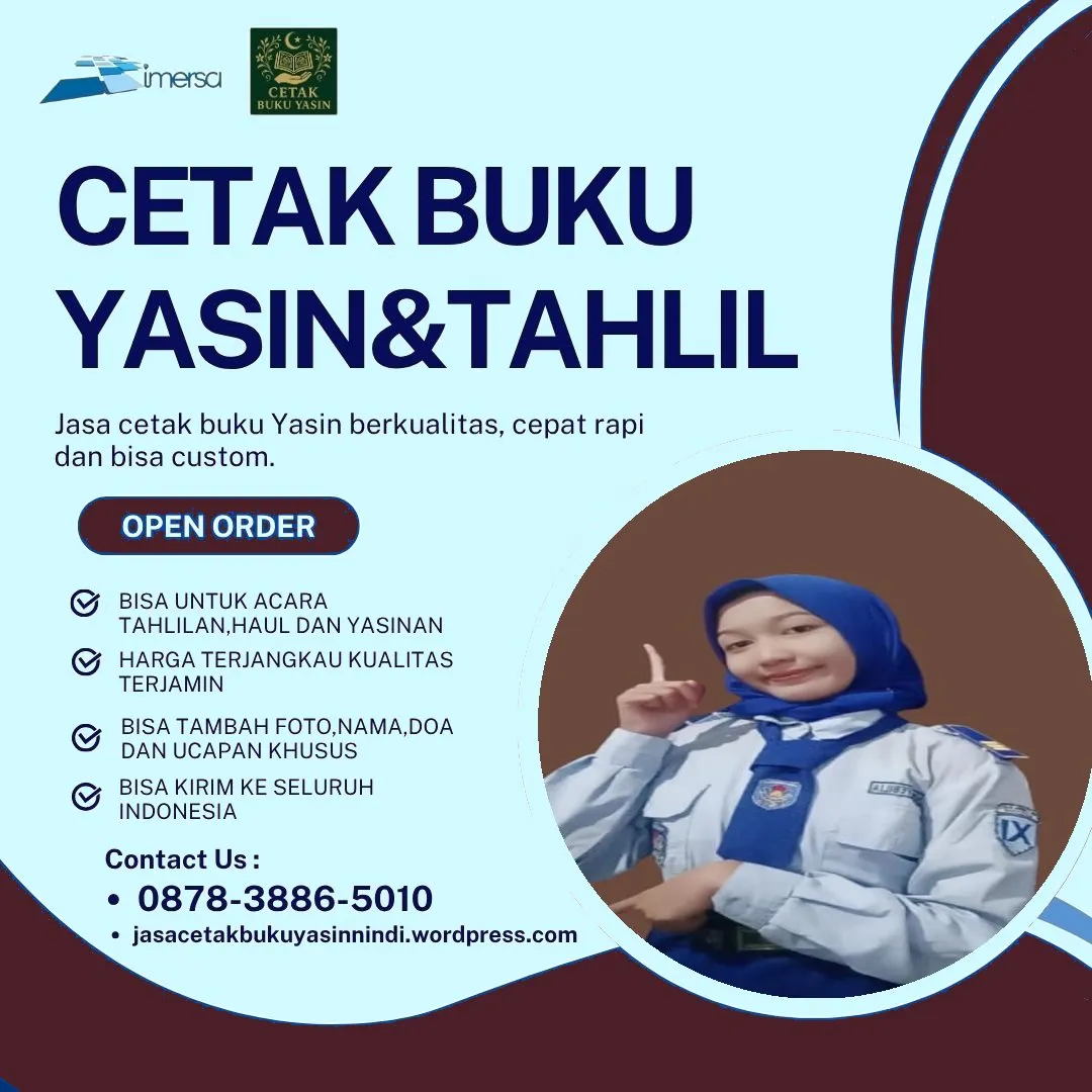 0878-3886-5010 (WA) Bikin Buku Yasin Palembang, Cetak Buku Yasin Yogyakarta, Buku Yasin Cover, Cetak Buku Yasin Sragen, Cetak Buku Yasin di Depok, Cetak Buku Yasin di Tangerang, Percetakan Buku Yasin di Kediri, Cetak Yasin Batam, Buku Yasin Wates, Percetakan Yasin Murah Cirebon